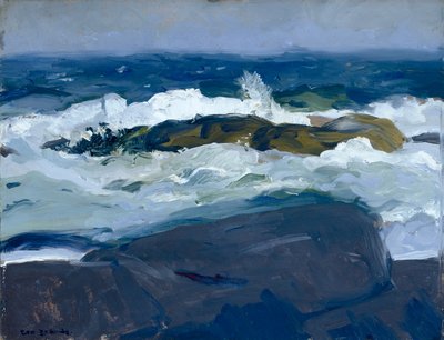 Rock Reef, Maine by George Wesley Bellows